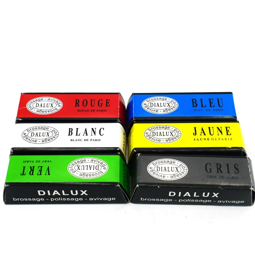 6PCS JEWELRY POLISHING WAX SETS DIALUX SETS JEWELERS POLISHING METALS POLISHING COMPOUND LUSTER BUFFING ROUGE
6PCS JEWELRY POLISHING WAX SETS DIALUX SETS JEWELERS POLISHING METALS POLISHING COMPOUND LUSTER BUFFING ROUGE