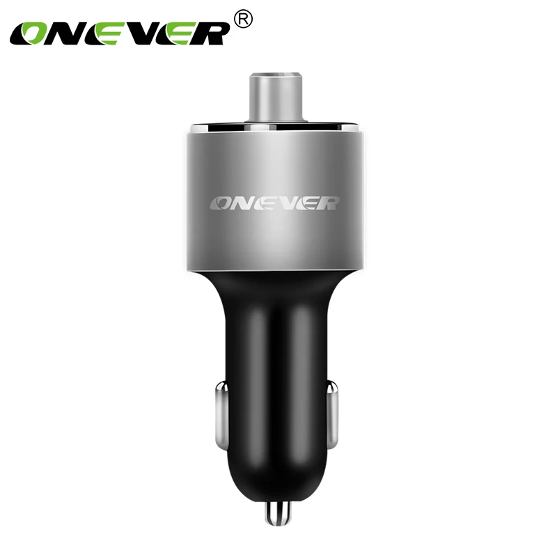 Onever 3.4A Car Kit Handsfree Wireless Bluetooth FM Transmitter LCD MP3 Player USB Charger Car Accessories Handsfree Modulator
Onever 3.4A Car Kit Handsfree Wireless Bluetooth FM Transmitter LCD MP3 Player USB Charger Car Accessories Handsfree Modulator