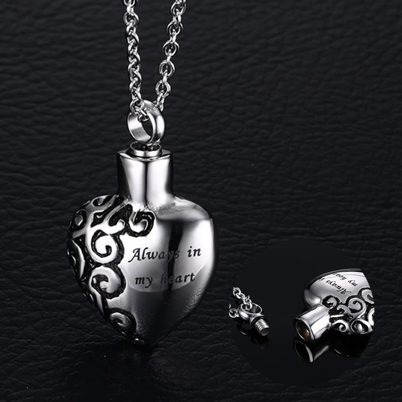 Openable Heart Locket Pet Remembrance Necklace Pendant Stainless Steel Jewelry Always in my Heart
Openable Heart Locket Pet Remembrance Necklace Pendant Stainless Steel Jewelry Always in my Heart