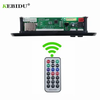 KEBIDU 5V 12V Bluetooth MP3 WMA FM AUX Decoder Board Audio Module FM TF Radio Automobile Car MP3 Speaker Accessories for car
KEBIDU 5V 12V Bluetooth MP3 WMA FM AUX Decoder Board Audio Module FM TF Radio Automobile Car MP3 Speaker Accessories for car
