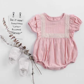 New Born Baby Clothes Pink Toddler Romper Baby Clothes Girl Ruffle Romper Fall Baby Clothes Cotton Jumpsuit Thanksgiving Outfit
New Born Baby Clothes Pink Toddler Romper Baby Clothes Girl Ruffle Romper Fall Baby Clothes Cotton Jumpsuit Thanksgiving Outfit