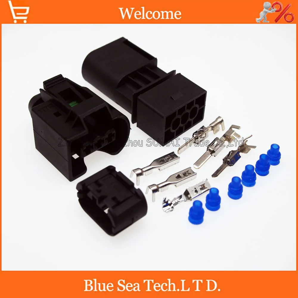 3 Pin 3.5mm male and female Auto waterproof electrical connector,3.5mm ABS Sensor plug for BMW car etc.
3 Pin 3.5mm male and female Auto waterproof electrical connector,3.5mm ABS Sensor plug for BMW car etc.