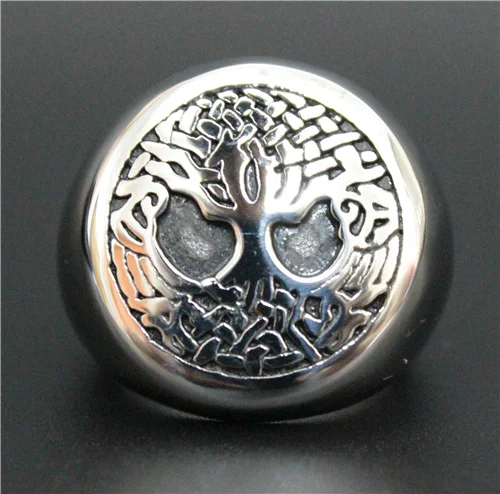 Size 8~13 Polishing Tree Ring 316L Stainless Steel Cool Mens Fashion Band Party Lucky Tree Ring
Size 8~13 Polishing Tree Ring 316L Stainless Steel Cool Mens Fashion Band Party Lucky Tree Ring