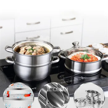 Household Three-layer Steamer 28cm 201 Stainless Steel Steamer MT-zg-019 Electromagnetic Oven Steamed Buns Steam Pot Steamer Hot
Household Three-layer Steamer 28cm 201 Stainless Steel Steamer MT-zg-019 Electromagnetic Oven Steamed Buns Steam Pot Steamer Hot