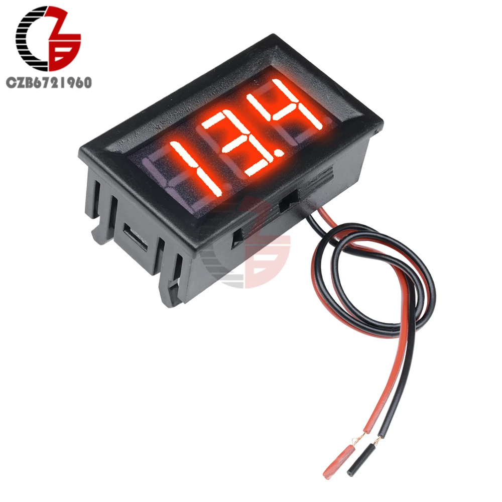 AC 70-500V LED Digital Voltmeter 110V 220V 2 Wire Voltage Meter 0.56 inch Volt Detector Tester Monitor Voltage Panel for Home
AC 70-500V LED Digital Voltmeter 110V 220V 2 Wire Voltage Meter 0.56 inch Volt Detector Tester Monitor Voltage Panel for Home