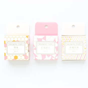 Domikee pink bronzing and paper tape Handbook album diary DIY decorative stickers 3 styles
Domikee pink bronzing and paper tape Handbook album diary DIY decorative stickers 3 styles