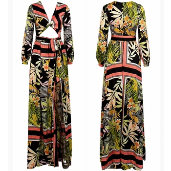 New Arrival 2019 Women Long Sleeve Multicolor Belt High Split V Neck Patchwork Celebrity Party Long Maxi Eevning Club Dresses
New Arrival 2019 Women Long Sleeve Multicolor Belt High Split V Neck Patchwork Celebrity Party Long Maxi Eevning Club Dresses