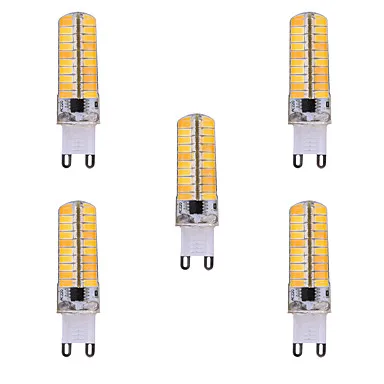 BEEFORO 5 pcs G4 E14 G9 7 W 5730 smd 80LED Dimmable 650 LM Warm White/Cold White LED Corn Bulbs LAMP SHE spotlight lamp 110V
BEEFORO 5 pcs G4 E14 G9 7 W 5730 smd 80LED Dimmable 650 LM Warm White/Cold White LED Corn Bulbs LAMP SHE spotlight lamp 110V