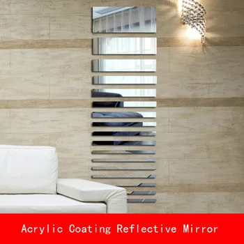 22 Pcs 120*30cm 160*40cm 200*50cm thickness 1mm Acrylic coat chrome unbreak Reflect Mirror Decorative for Wall Shower Room
22 Pcs 120*30cm 160*40cm 200*50cm thickness 1mm Acrylic coat chrome unbreak Reflect Mirror Decorative for Wall Shower Room