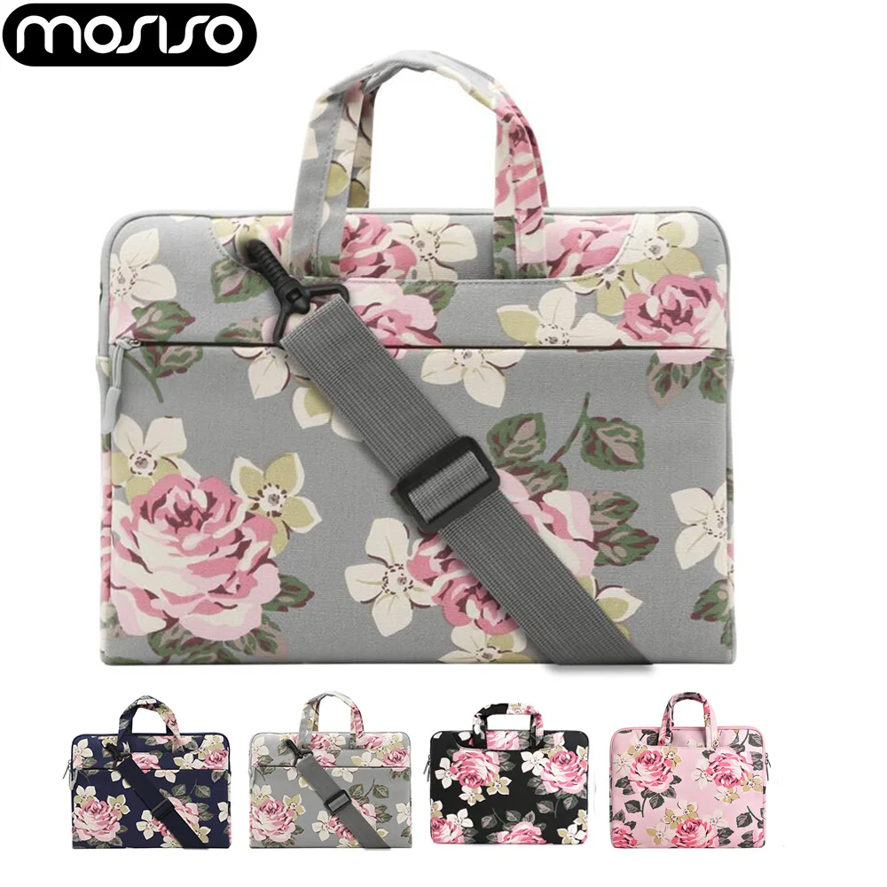 Холщовая Сумка На Молнии MOSISO Loptop 11 13 3 14 15 6 дюймов для Macbook Air Pro 15/DELL/Asus/Acer/HP