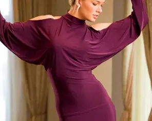 Latin dance over shoulder slim waist long sleeve turtleneck bat sleeve modern dance practice top off shoulder long sleeve T10011
Latin dance over shoulder slim waist long sleeve turtleneck bat sleeve modern dance practice top off shoulder long sleeve T10011