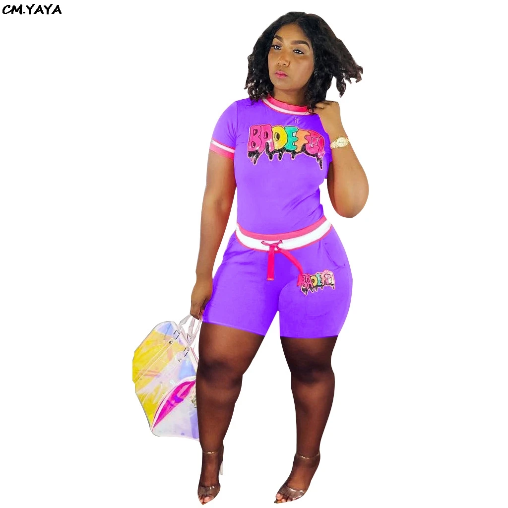 2019 women letter sequins splicing o-neck short sleeve t-shirt above knee pants suit two piece set sporting tracksuit GLTH3325
2019 women letter sequins splicing o-neck short sleeve t-shirt above knee pants suit two piece set sporting tracksuit GLTH3325