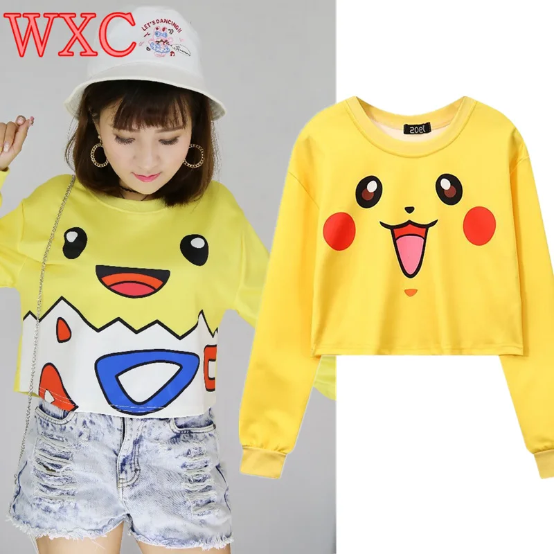 Pikachu Hoodies Harajuku Anime Tops Tee Casual Long Sleeve Tee Top Cute Charmander Pullovers Bulbasaur Squirtle WXC
Pikachu Hoodies Harajuku Anime Tops Tee Casual Long Sleeve Tee Top Cute Charmander Pullovers Bulbasaur Squirtle WXC