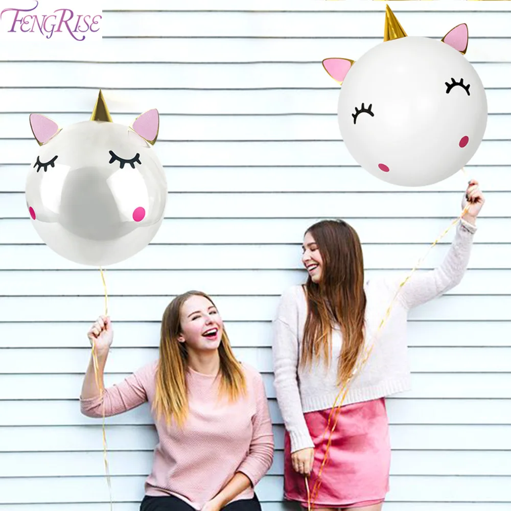 FENGRISE Unicorn Party Balloon Sticker 24 Inches Big Latex Balloons Unicornio Birthday Party Decoration Baby Shower Kids Girl
FENGRISE Unicorn Party Balloon Sticker 24 Inches Big Latex Balloons Unicornio Birthday Party Decoration Baby Shower Kids Girl