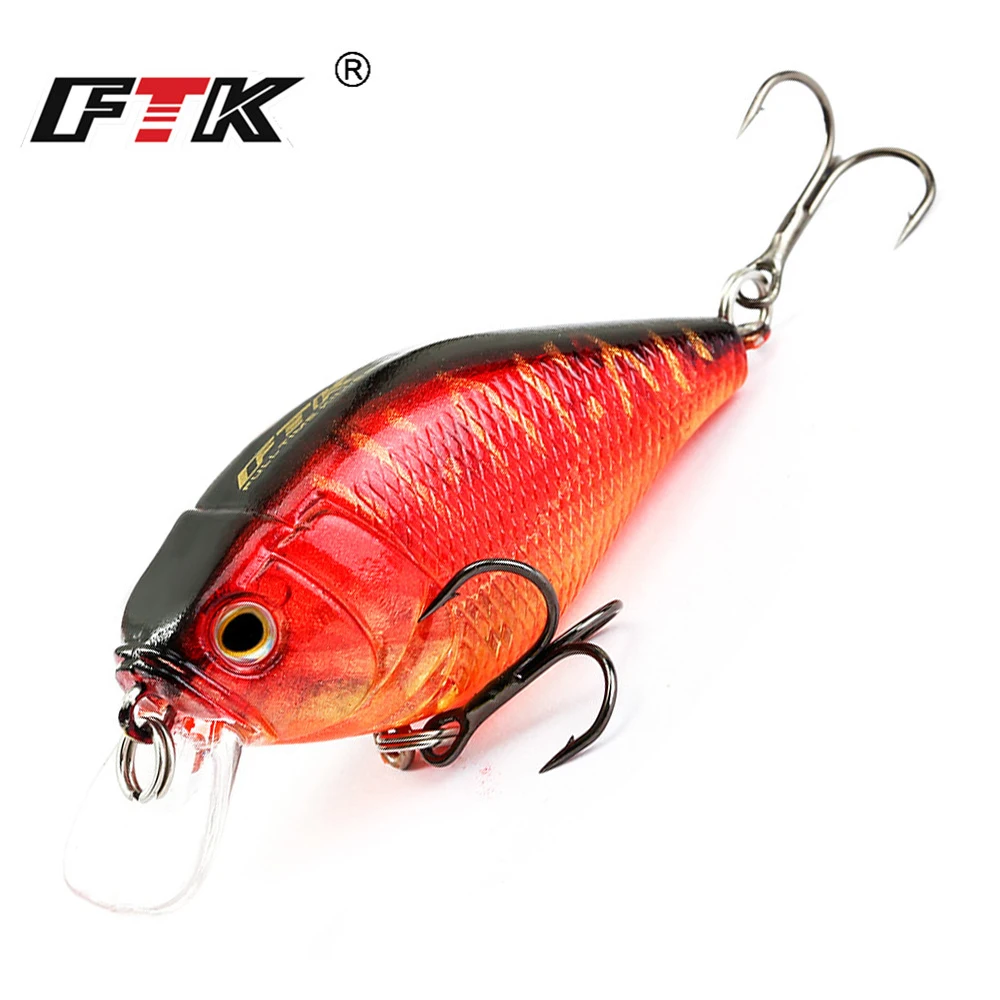 FTK 9g Crank Bait Wobblers Fishing Lures Artificial Crankbait Whopper Hard Lure 5cm Swimbait Minnow Japan Fishing Bait Tackle
FTK 9g Crank Bait Wobblers Fishing Lures Artificial Crankbait Whopper Hard Lure 5cm Swimbait Minnow Japan Fishing Bait Tackle