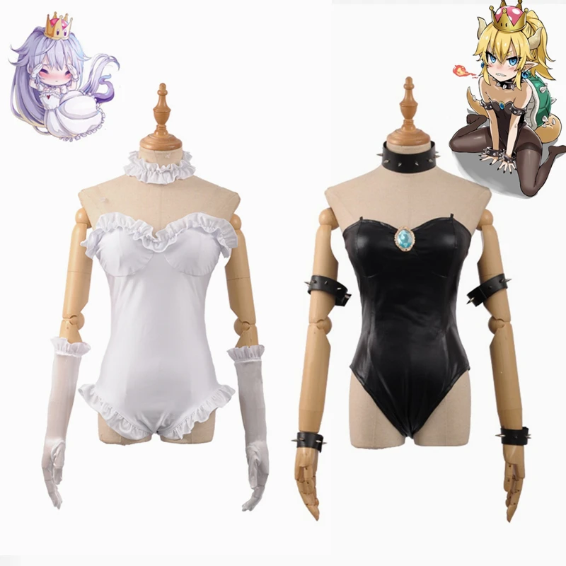 2019 Bowsette Princess Bowser Peach Bodysuit Black Cosplay Costume Outfit Custom Made
2019 Bowsette Princess Bowser Peach Bodysuit Black Cosplay Costume Outfit Custom Made