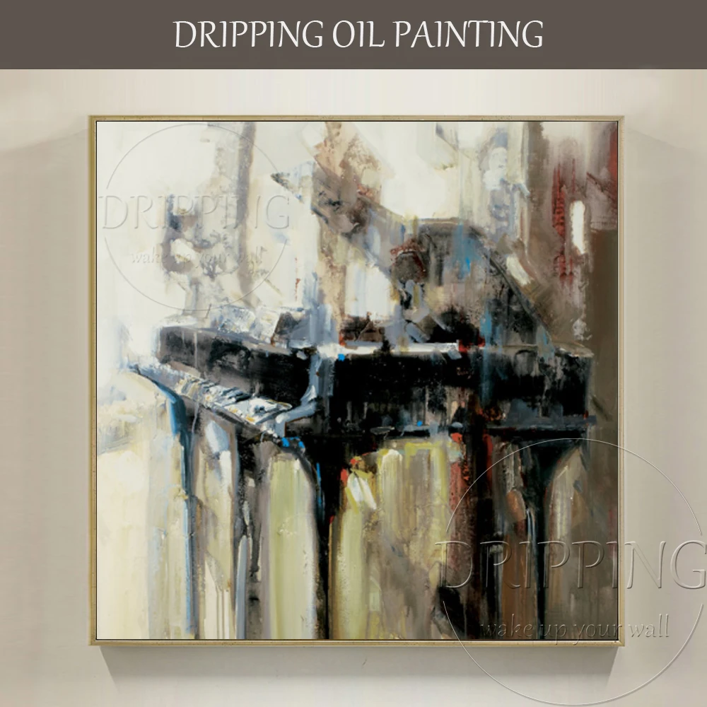 Professional Artist Hand-painted High Quality Impressionist Piano Oil Painting on Canvas Musical Instrument Piano Oil Painting
Professional Artist Hand-painted High Quality Impressionist Piano Oil Painting on Canvas Musical Instrument Piano Oil Painting