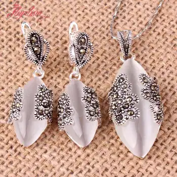 Marquise Cat Eyes Stone Beads,Tibetan Silver 10x22mm Earrings 14x30mm Pendant Fashion Style,Wholesale Free Shipping
Marquise Cat Eyes Stone Beads,Tibetan Silver 10x22mm Earrings 14x30mm Pendant Fashion Style,Wholesale Free Shipping