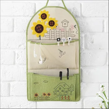 10Folding hanging storage bag Household storage Organizer Cotton and linen products Traditional Chinese hand embroidery products
10Folding hanging storage bag Household storage Organizer Cotton and linen products Traditional Chinese hand embroidery products