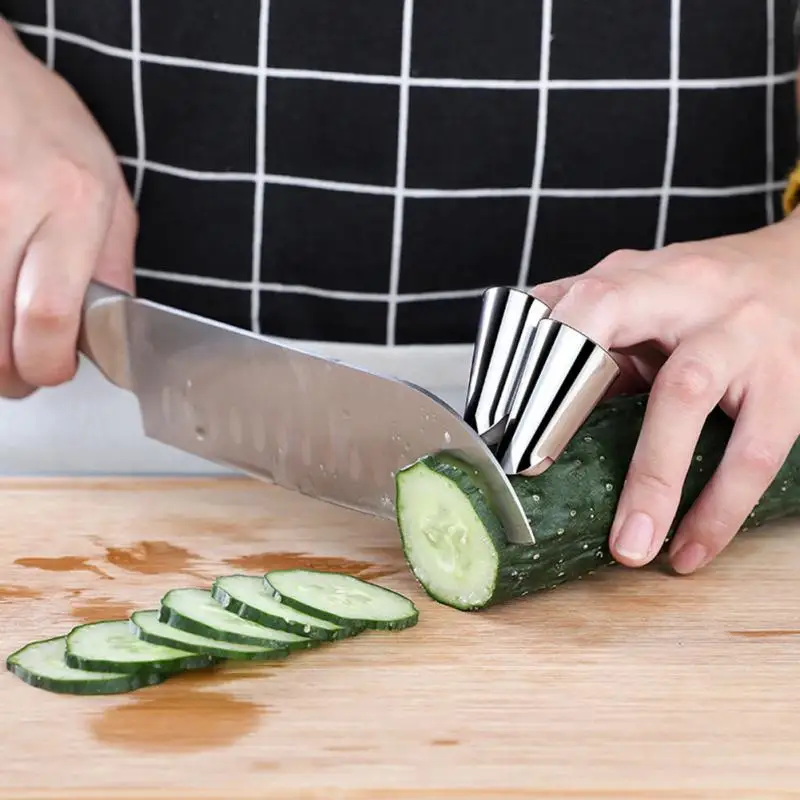 1PC Finger Guard Protection Finger Chop Safe Slice Stainless Steel Kitchen Hand Protector Knife Finger Protection Tools
1PC Finger Guard Protection Finger Chop Safe Slice Stainless Steel Kitchen Hand Protector Knife Finger Protection Tools