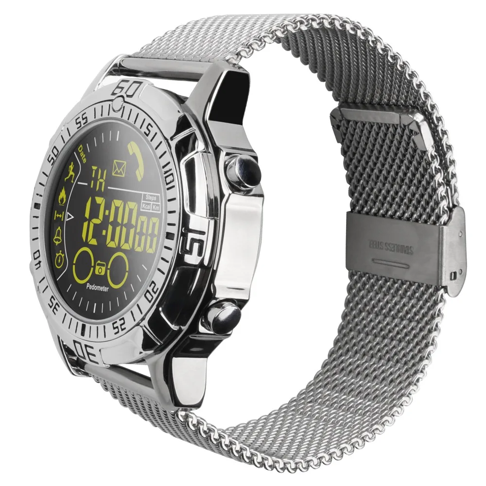 EX28 Smart Watch IP68 Deep Waterproof Pedometer Wristwatch Call Message Reminder Sport Smartwatch for Android IOS phone PK EX18
EX28 Smart Watch IP68 Deep Waterproof Pedometer Wristwatch Call Message Reminder Sport Smartwatch for Android IOS phone PK EX18