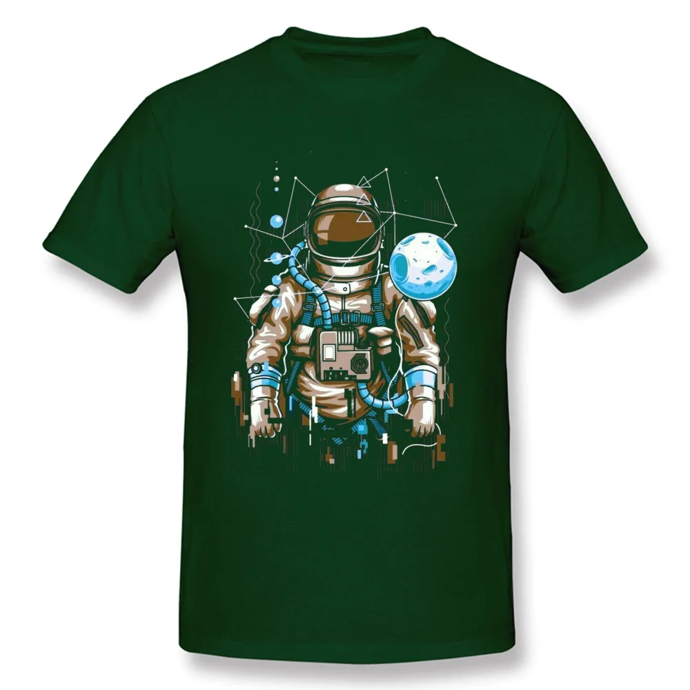 Casual Astronauta-3190617Y Tees for Men Company Father Day O Neck All Cotton Short Sleeve Tshirts Street Tshirts Astronauta-3190617Y dark