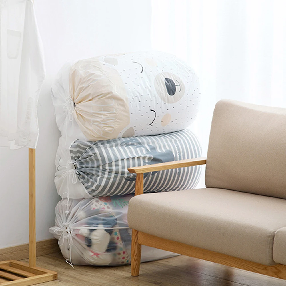 Home Foldable Clothes Storage Drawstring Bag Large Capacity Blanket Quilt Closet Sweater Organizer Pouch
Home Foldable Clothes Storage Drawstring Bag Large Capacity Blanket Quilt Closet Sweater Organizer Pouch