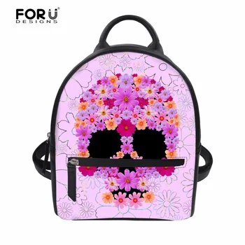 FORUDESIGNS Luxury Backpack Women 2018 Pink Skull Floral Style Women's Pu Fashion Bagpack School Backpacks for Teenage Girls Bag
FORUDESIGNS Luxury Backpack Women 2018 Pink Skull Floral Style Women's Pu Fashion Bagpack School Backpacks for Teenage Girls Bag