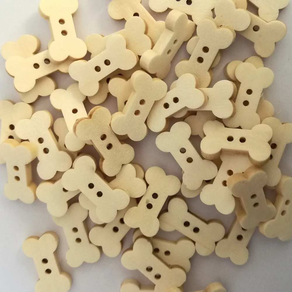 2-Holes Random Bulk Mixed Dog Bone Wooden Button Sewing Accessories Decorative Buttons Handmade Scrapbooking Craft DIY
2-Holes Random Bulk Mixed Dog Bone Wooden Button Sewing Accessories Decorative Buttons Handmade Scrapbooking Craft DIY