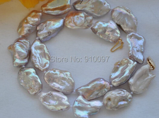LHX5568>>>>18mm purple baroque keshi reborn freshwater pearl necklace 16inch
LHX5568>>>>18mm purple baroque keshi reborn freshwater pearl necklace 16inch