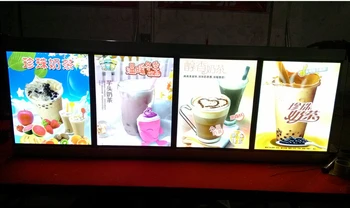 Free Shipping Thin Led menu light box for Milk tea shop /Restaurant,High Brightness Led menu board light box
Free Shipping Thin Led menu light box for Milk tea shop /Restaurant,High Brightness Led menu board light box