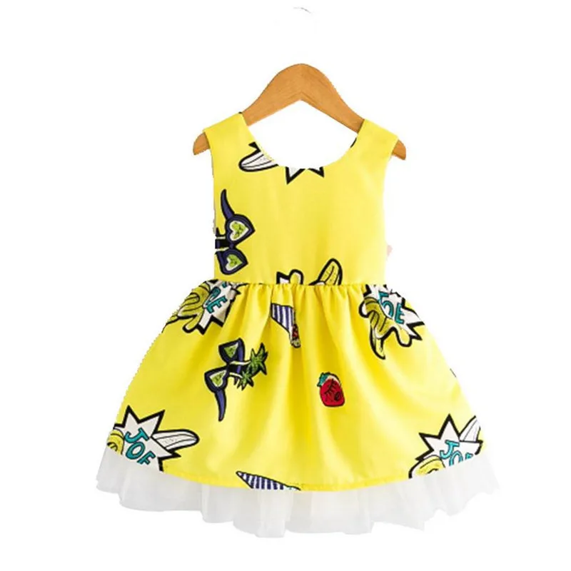 DFXD Toddler Girls Summer Dress 2018 New Cute Baby Sleeveless Cartoon Print Lace Stitching Princess Vest Dress Vestido 2-8Years
DFXD Toddler Girls Summer Dress 2018 New Cute Baby Sleeveless Cartoon Print Lace Stitching Princess Vest Dress Vestido 2-8Years