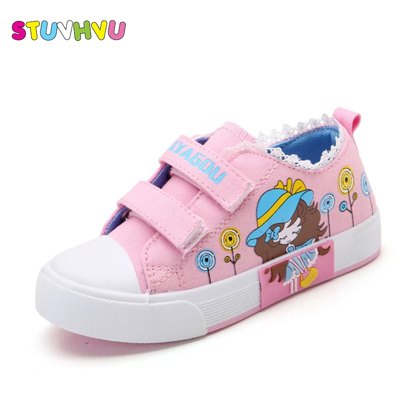 2019 kids girls canvas shoes school cartoon spring autumn girl toddler kid casual shoes rubber insole pink/blue/rose red
2019 kids girls canvas shoes school cartoon spring autumn girl toddler kid casual shoes rubber insole pink/blue/rose red