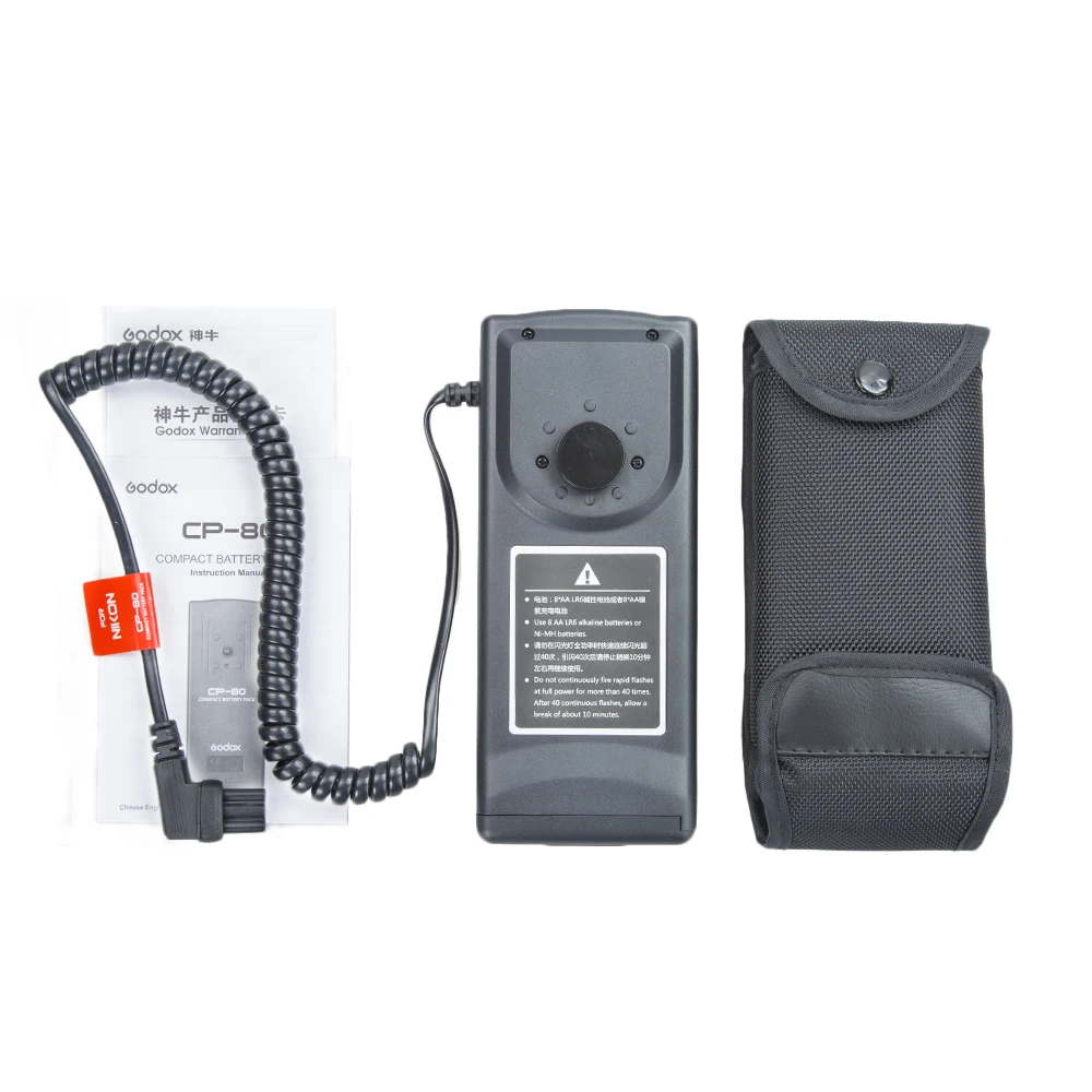Godox CP-80 External Camera Flash Battery Pack For Nikon (4)
