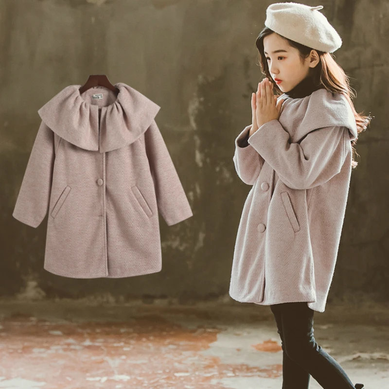 High Quality Autumn/Winter Children Wool&Blend Coats Girls Warm Jacket Baby Girls Woolen Outerwear Kids Clothes -20
High Quality Autumn/Winter Children Wool&Blend Coats Girls Warm Jacket Baby Girls Woolen Outerwear Kids Clothes -20