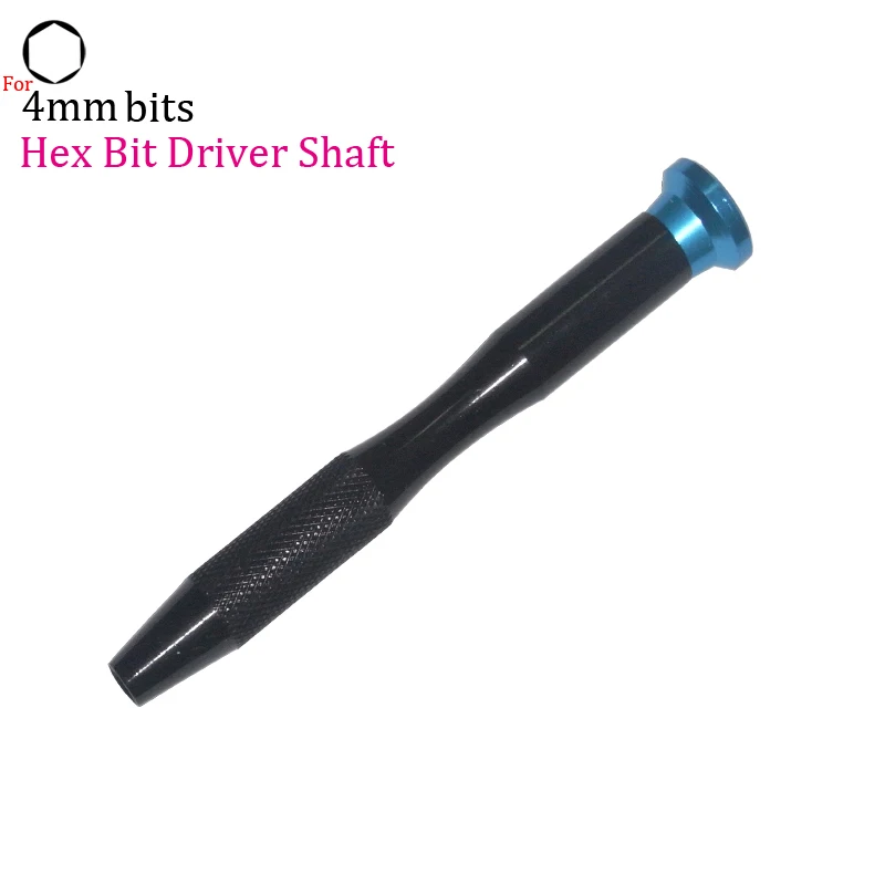 New Aluminum Hex Precision Bits Driver Hex Screwdriver Shaft working well for H4.0 4mm bits series
New Aluminum Hex Precision Bits Driver Hex Screwdriver Shaft working well for H4.0 4mm bits series