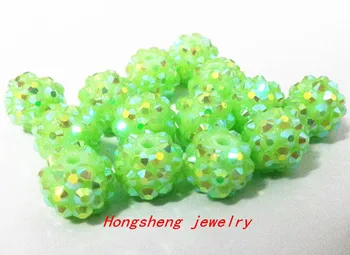 (choose size) 12mm/16mm light green color Resin Rhinestone Beads,Bling Resin Ball Beads, for Chunky Kid Necklace Jewelry
(choose size) 12mm/16mm light green color Resin Rhinestone Beads,Bling Resin Ball Beads, for Chunky Kid Necklace Jewelry