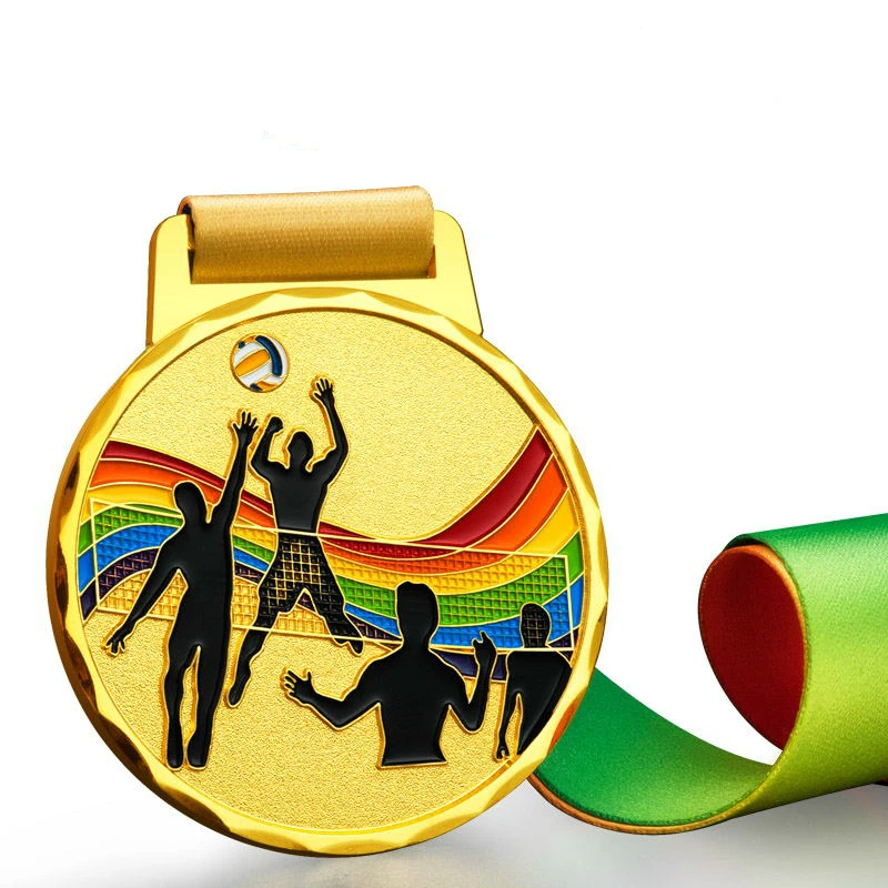 High End Volleyball Medal Free Engraving Sport Medals Craft Souvenir Best Volleyball Competition Team Champions Medal Holder
High End Volleyball Medal Free Engraving Sport Medals Craft Souvenir Best Volleyball Competition Team Champions Medal Holder