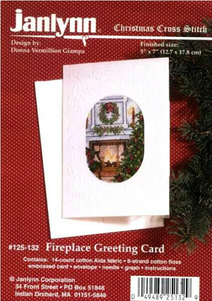 FREE Shipping FULL set cross stitch card Christmas fireplace tree, Christmas Gift Card, Festival Card
FREE Shipping FULL set cross stitch card Christmas fireplace tree, Christmas Gift Card, Festival Card