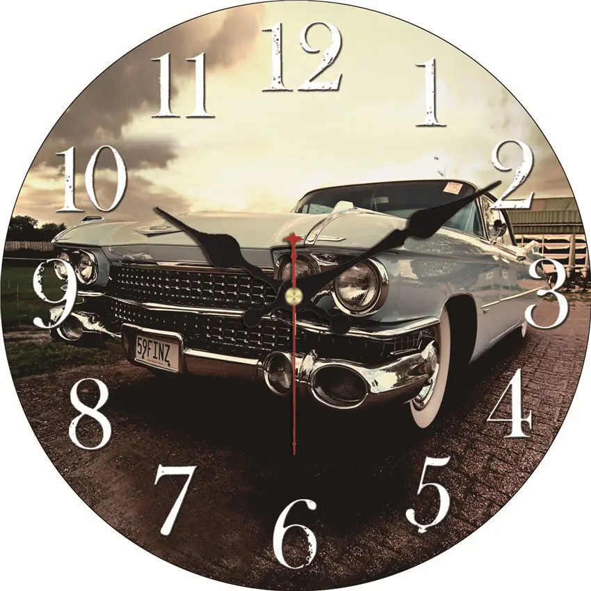 Shabby Chic Car Design Clocks Home Decoration Office Cafe Kitchen Wall Watches Silent Wall Clocks Art Vintage Large Wall Clocks
Shabby Chic Car Design Clocks Home Decoration Office Cafe Kitchen Wall Watches Silent Wall Clocks Art Vintage Large Wall Clocks