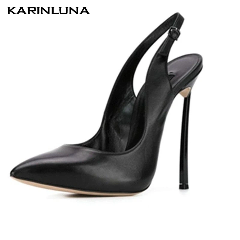 Karinluna New Arrivals Plus Size 34-45 Sexy Thin High Heels Summer Sandals Woman Shoes Buckle Strap Elegant Shoes Woman Sandals
Karinluna New Arrivals Plus Size 34-45 Sexy Thin High Heels Summer Sandals Woman Shoes Buckle Strap Elegant Shoes Woman Sandals