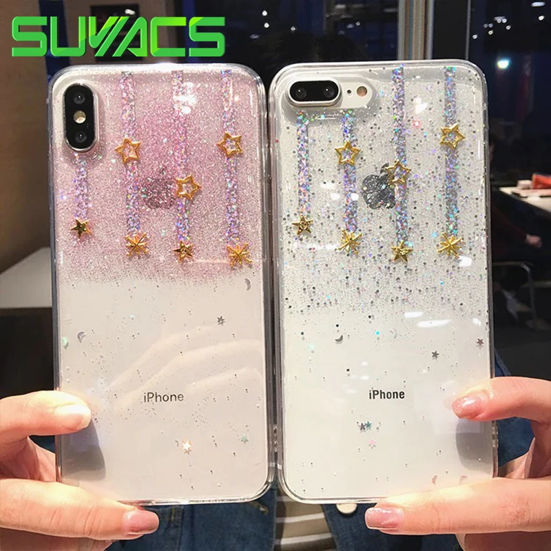 SUYACS Glitter Gradient Star Epoxy Soft Case For iPhone XS MAX XR X 6 6S 7 8 Plus Plating Phone Cases For iPhone 7 plus Cover
SUYACS Glitter Gradient Star Epoxy Soft Case For iPhone XS MAX XR X 6 6S 7 8 Plus Plating Phone Cases For iPhone 7 plus Cover