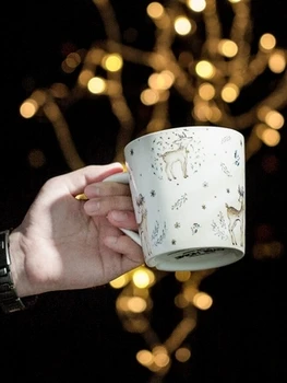 2019 new style Nordic Christmas Elk Ceramic Cups Mugs Coffee Cups Water Cup Breakfast Cup Large Milk mugs
2019 new style Nordic Christmas Elk Ceramic Cups Mugs Coffee Cups Water Cup Breakfast Cup Large Milk mugs