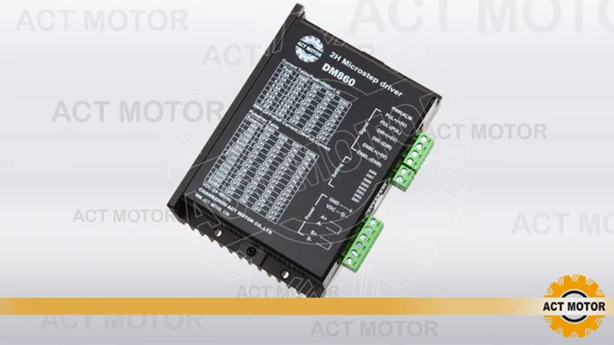 Бесплатная доставка! действующий Драйвер шагового двигателя DM860 80V 7.8A 256