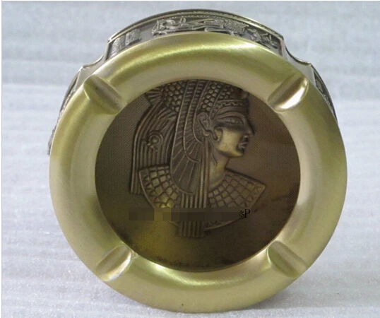 B0601 503Western Art Nile children metal ashtray personality crafts of Egypt Cleopatra statue
B0601 503Western Art Nile children metal ashtray personality crafts of Egypt Cleopatra statue