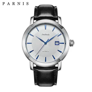 Fashion Men Watches 41mm Parnis 21 Jewels Japan Automatic Movement Sapphire crystal Men's Wrist watch Silver Markers
Fashion Men Watches 41mm Parnis 21 Jewels Japan Automatic Movement Sapphire crystal Men's Wrist watch Silver Markers
