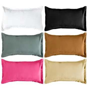 Satin Silk Solid Color Pillowcase Soft Rectangular Pillow Case Cushion Cover Chair Seat Pillow Cover Home Bedroom Decor
Satin Silk Solid Color Pillowcase Soft Rectangular Pillow Case Cushion Cover Chair Seat Pillow Cover Home Bedroom Decor