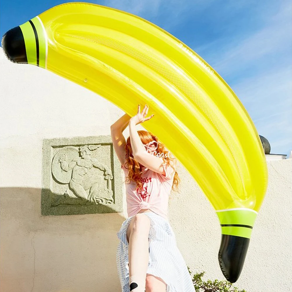 JIAINF-180cm-Banana-Adult-Pool-Floating-Row-Men-And-Women-PVC-Water-Laps-Sports-Beach-Inflatable