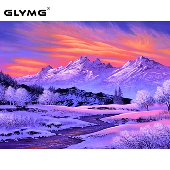 GLymg Red Snow Landscape Diamond Embroidery Full Square Rhinestones Diamond Painting Cross Stitch Natural Scenery Home Decor
GLymg Red Snow Landscape Diamond Embroidery Full Square Rhinestones Diamond Painting Cross Stitch Natural Scenery Home Decor