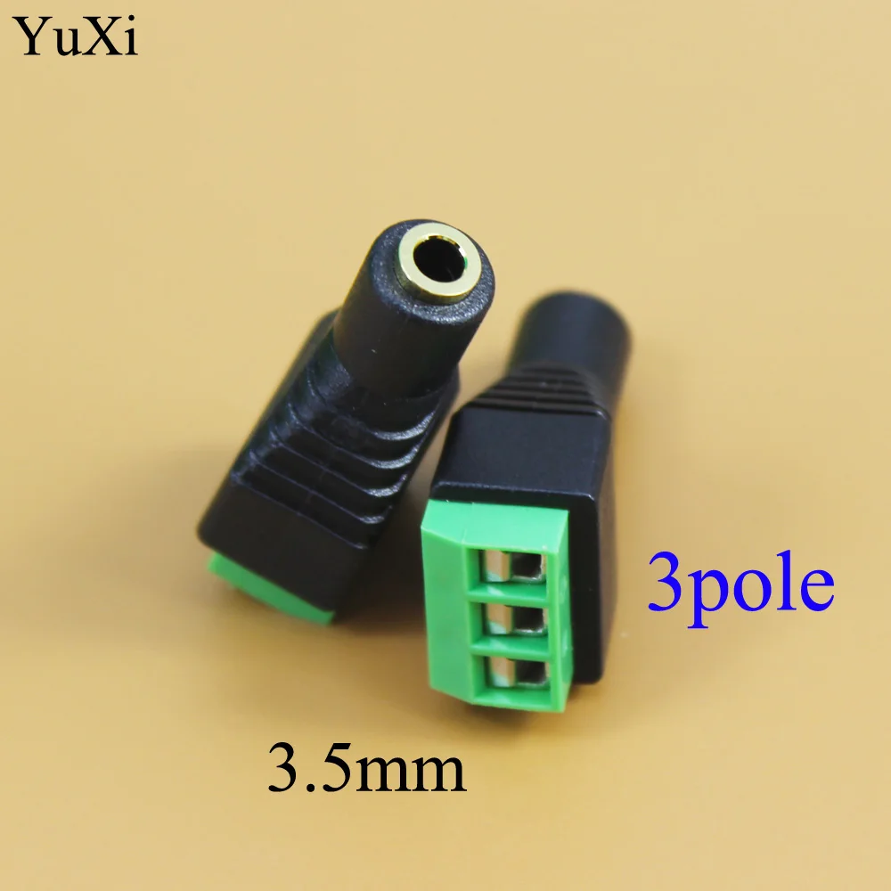 3pcs Connector Jack 3.5mm Video AV Balun 3.5mm stereo female to AV Screw Terminal Stereo jack 3.5 mm female 3 pin Terminal Block
3pcs Connector Jack 3.5mm Video AV Balun 3.5mm stereo female to AV Screw Terminal Stereo jack 3.5 mm female 3 pin Terminal Block